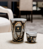 Baobab Collection marble candle 16cm - British product