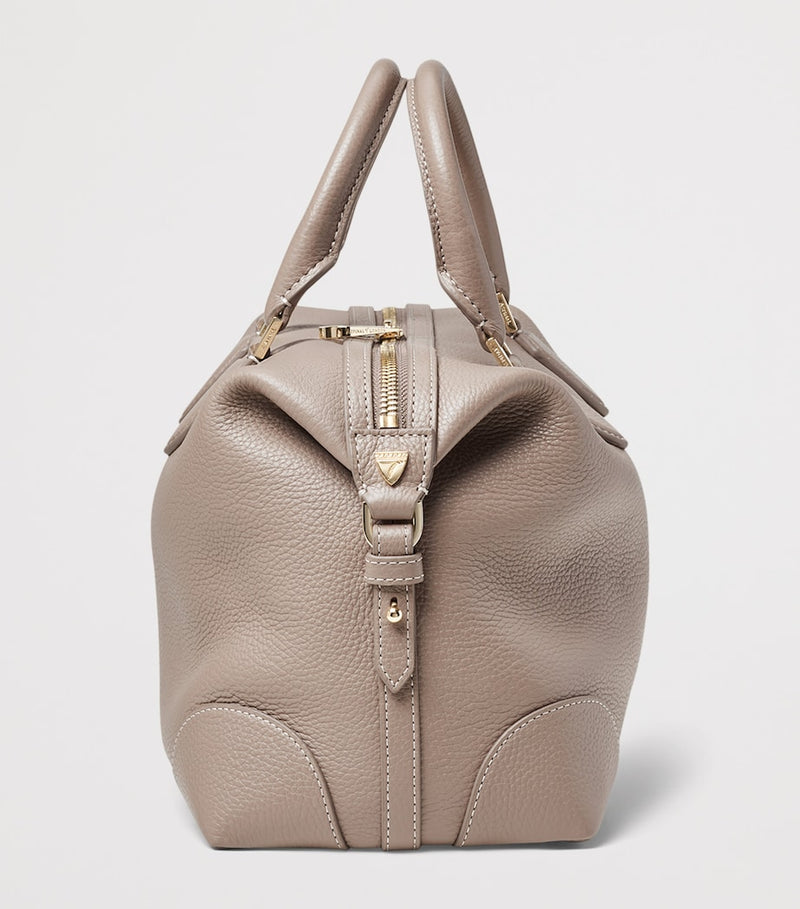Aspinal of London Hudson leather bowling bag cross-body design, UK version