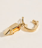 Azlee November charm yellow gold diamond citrine, imported from the UK
