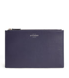 Ettinger Capra leather travel pouch (British brand)
