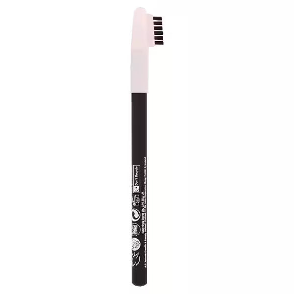 Studio London Boss Brow eyebrow pencil in Black (British brand)
