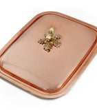 Ruffoni hammered copper oval casserole 38cm, imported from the UK