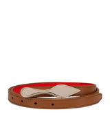 Harrods Christian Louboutin Bettina Leather Reversible Belt- Buy online at McGrocer