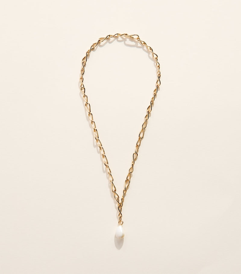 Astrid & Miyu gold-plated pearl necklace - British product