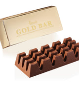 Harrods Harrods Gold Bar Almond Nougat Milk Chocolate Bar 300g- Buy online at McGrocer
