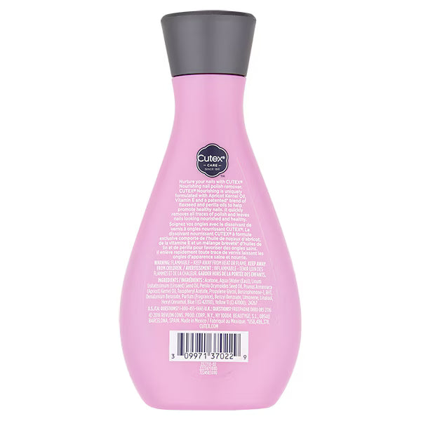 Cutex nourishing nail polish remover 200ml, imported from the UK