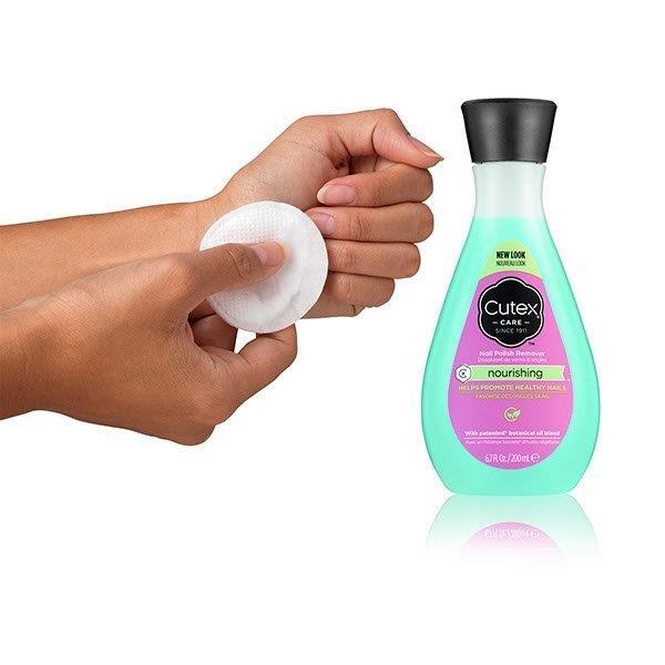 Cutex nail polish remover nourishing 200ml - British product
