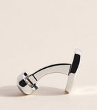 Babette Wasserman Gatsby Wheel rhodium-plated cufflinks (British brand)