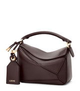 Harrods LOEWE Mini Leather Featherlight Puzzle Top-Handle Bag- Buy online at McGrocer