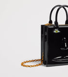 Schiaparelli Face Bag patent calfskin - British product