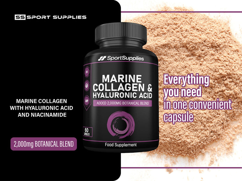 SS Sport Supplies marine collagen complex 60 capsules (British brand)