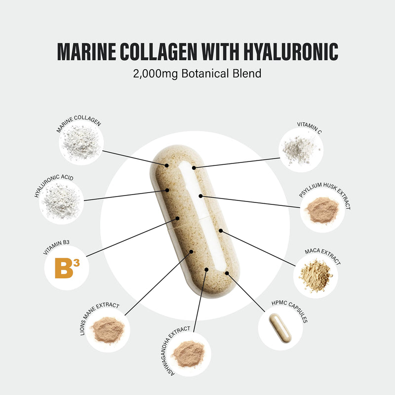 SS Sport Supplies marine collagen complex 60 capsules (British brand)