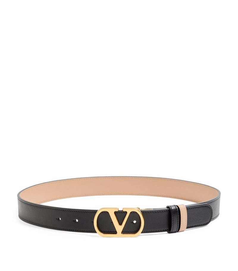 Valentino Garavani reversible VLogo Signature belt 3cm, imported from the UK