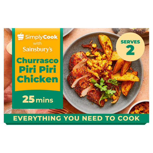 Sainsbury's Simply Cook Churrasco Piri Piri Chicken Meal Kit GOODS Sainsburys   