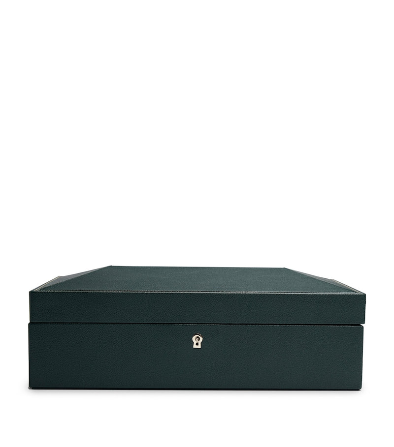 Wolf vegan leather 10-piece watch box (British brand)