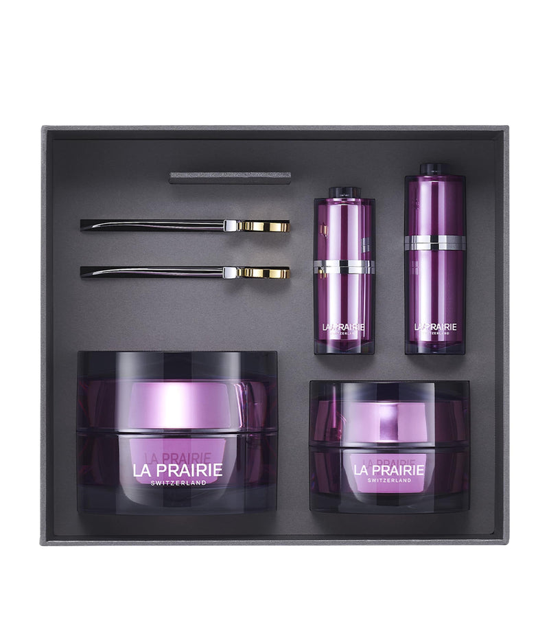La Prairie Platinum Rare Rejuvenating Gems skincare gift set, UK version