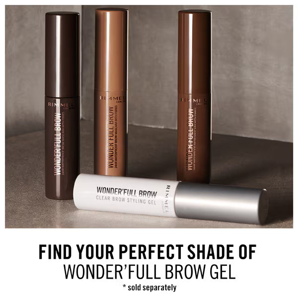 Rimmel Wonder'full Brow Gel eyebrow treatment imported from the UK