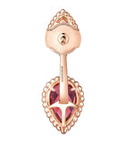 Boucheron Serpent Bohème rose gold diamond garnet earrings - British product