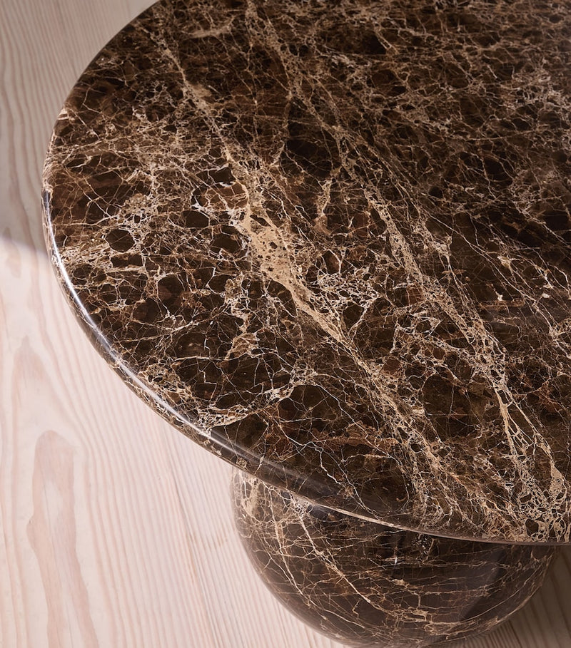 Soho Home Oxley coffee table in Dark Emperador marble - British product