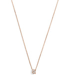 Suzanne Kalan rose gold diamond pendant necklace (British brand)