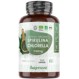 Superdrug WeightWorld Organic Spirulina & Chlorella Capsules - 240 Capsules, 80 Days Supply- Buy online at McGrocer