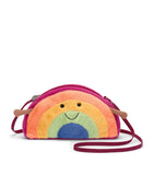 Jellycat Amuseables Rainbow Bag with corduroy limbs - British product