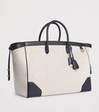 Dunhill Century 45 tote bag with leather trim, imported from the UK