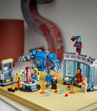 Lego Marvel Iron Man's Laboratory Hall of Armour Set 76315, UK version