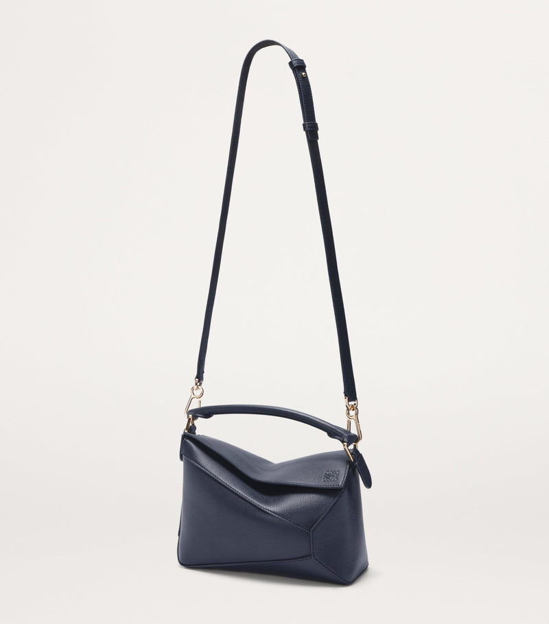 LOEWE small leather Puzzle Edge top-handle bag (British brand)