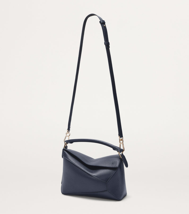 LOEWE small leather Puzzle Edge top-handle bag (British brand)