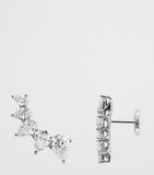 Chopard L'Heure du Diamant white gold diamond stud earrings, imported from the UK
