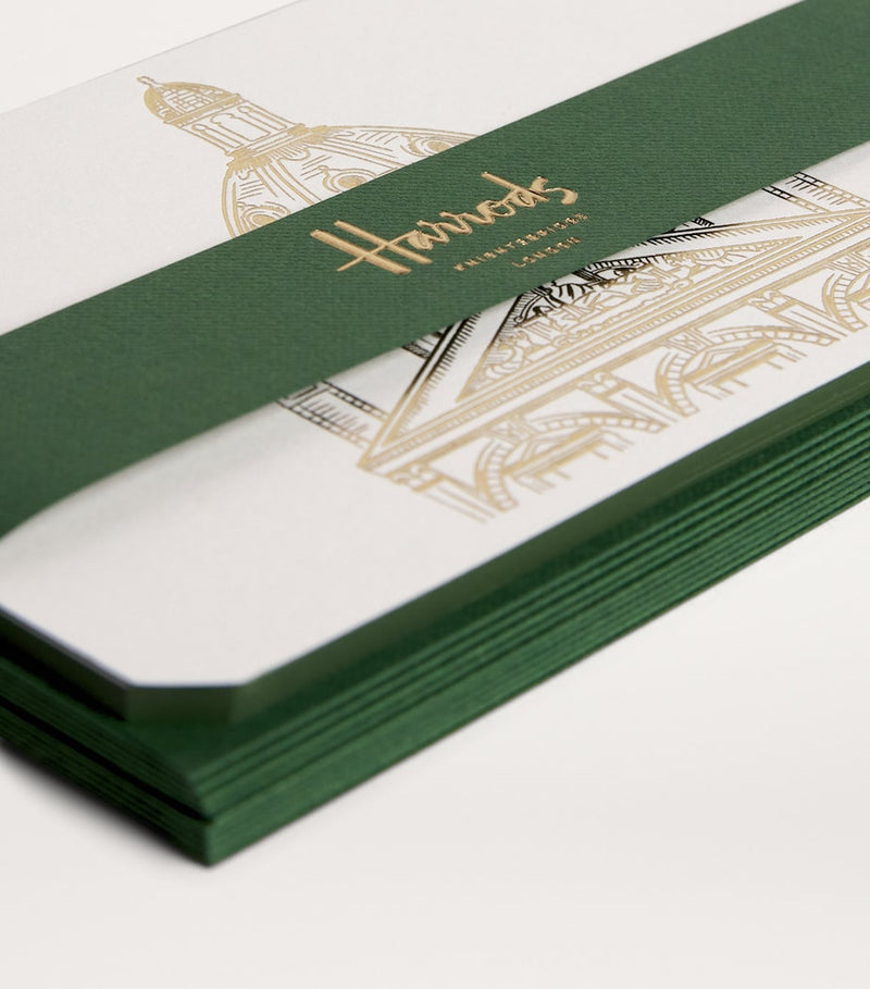 Harrods correspondence set with 10 cards and envelopes - British product