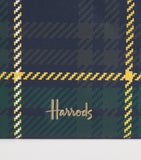 Harrods small tartan tote bag cotton canvas - British product