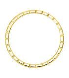 Chopard yellow gold diamond ice cube ring - British product