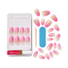 KISS French colour press on nails squared 31ct, UK version