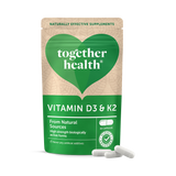 Holland & Barrett Together Health Vitamin D3 and K2 High Strength 3000iu Vegan Supplement, 30 Capsules- Buy online at McGrocer