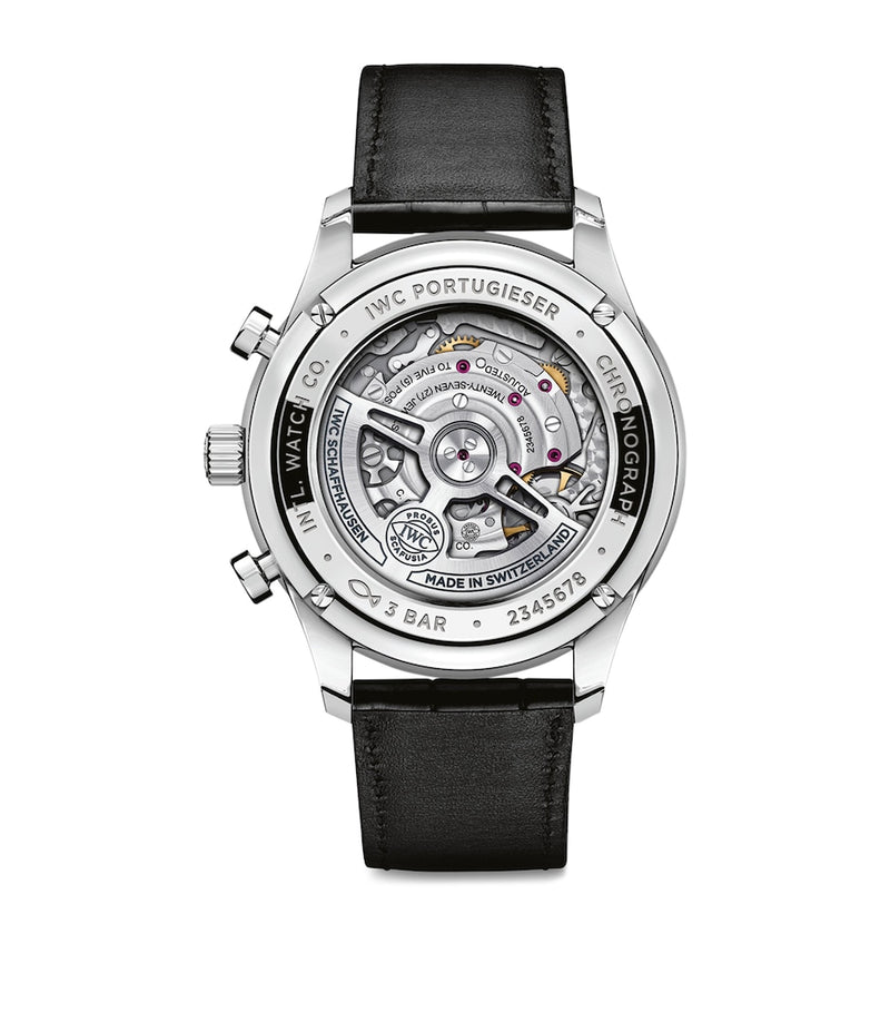 IWC Schaffhausen Portugieser Chronograph watch 41mm, imported from the UK