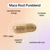 Unfabled Maca Root Pureblend 120 capsules - British product
