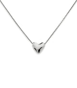Harrods Monica Vinader Sterling Silver Heart Pendant Necklace- Buy online at McGrocer