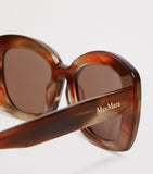 Max Mara oversized oval sunglasses, UK version