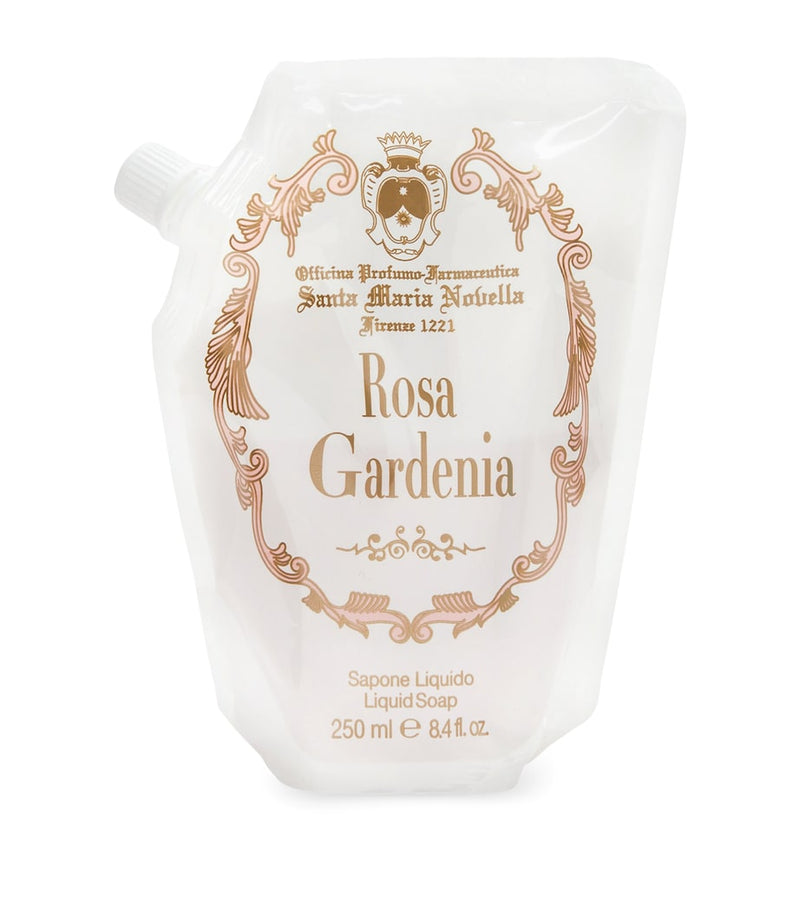Santa Maria Novella Rosa Gardenia liquid hand soap refill 250ml (British brand)