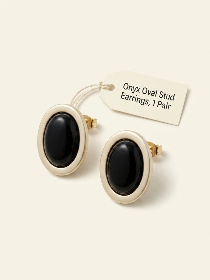 Givenchy lucite stud earrings gold plated 2.5cm, imported from the UK