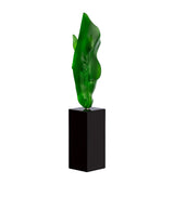 Harrods Lalique x Nic Fiddian-Green Still Water Crystal Sculpture (37cm)- Buy online at McGrocer