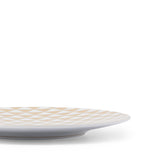 Prada Triangles Mini charger plate 28cm, imported from the UK