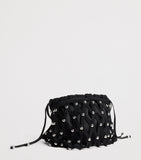Sandro Paris studded shoulder bag (British brand)