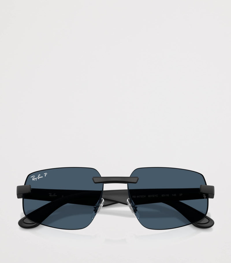 Ray-Ban RB4475CH sunglasses, lightweight design - British product