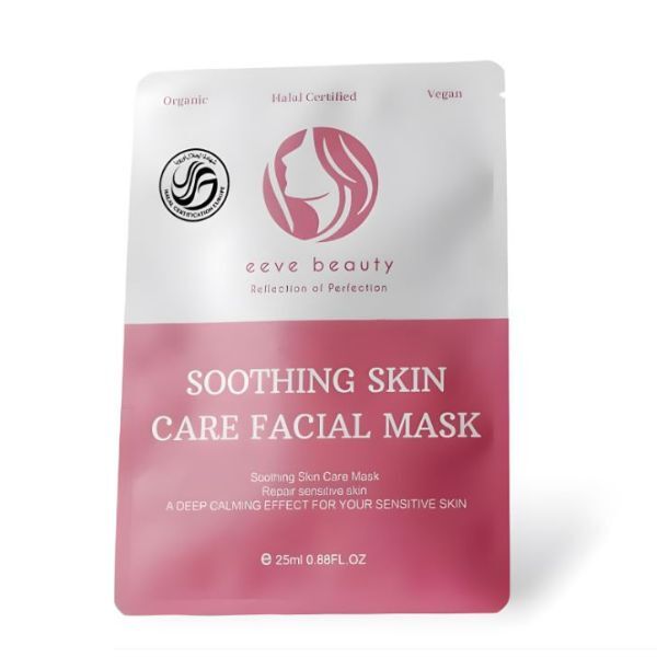 Eeve Beauty Soothing and Repairing Face Mask, vegan and halal, UK version