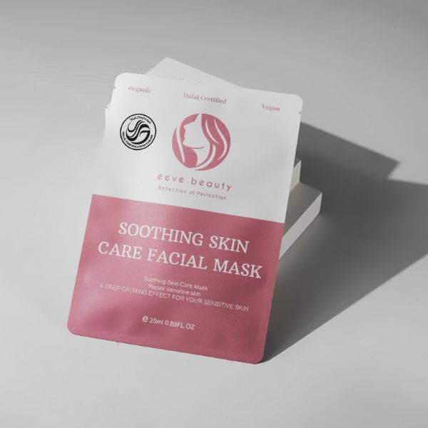 Eeve Beauty Soothing and Repairing Face Mask, vegan and halal, UK version