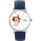 Superdrug Toff London White Ladies Beagle Dog Watch 38mm- Buy online at McGrocer