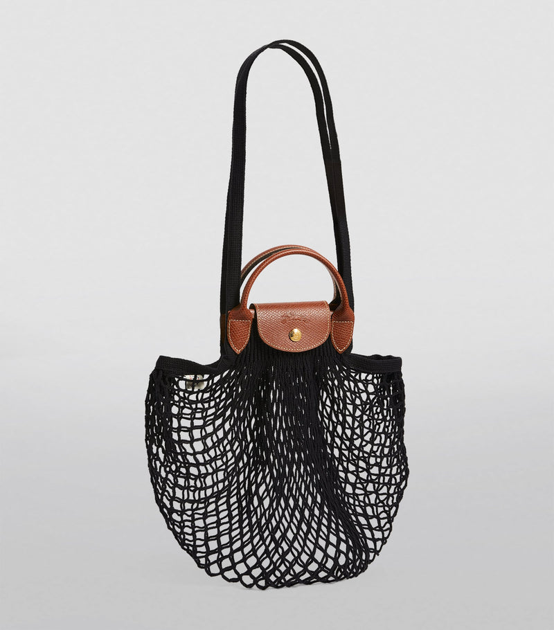 Longchamp Large Le Pliage Filet Mesh Bag, UK version